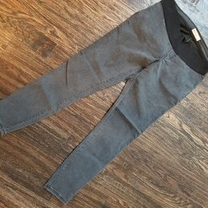 ASOS Maternity jegging gray denim under belly jean